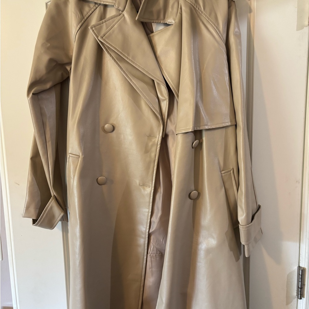 Forever 21 Beige Trench Coat